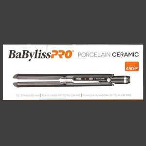BaBylissPRO Porcelain Ceramic 1½" Straightening Iron
